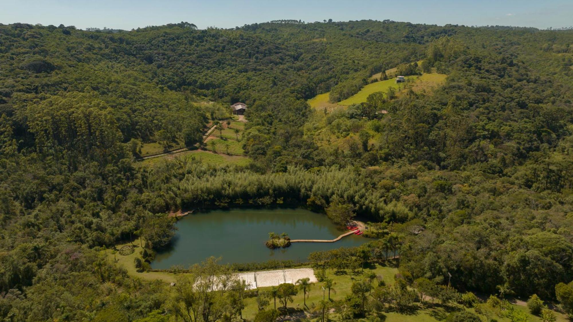 Hotel Fazenda Morros Verdes Ecolodge Ibiúna Exteriér fotografie