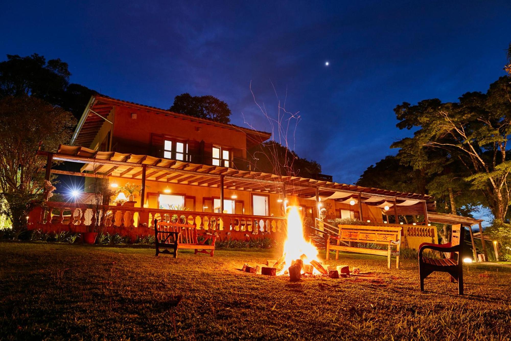 Hotel Fazenda Morros Verdes Ecolodge Ibiúna Exteriér fotografie